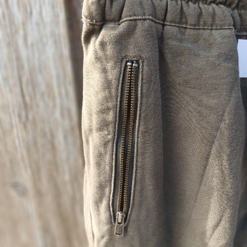 TNA Size 2 Olive slightly baggy pants. - Picture 2 of 8